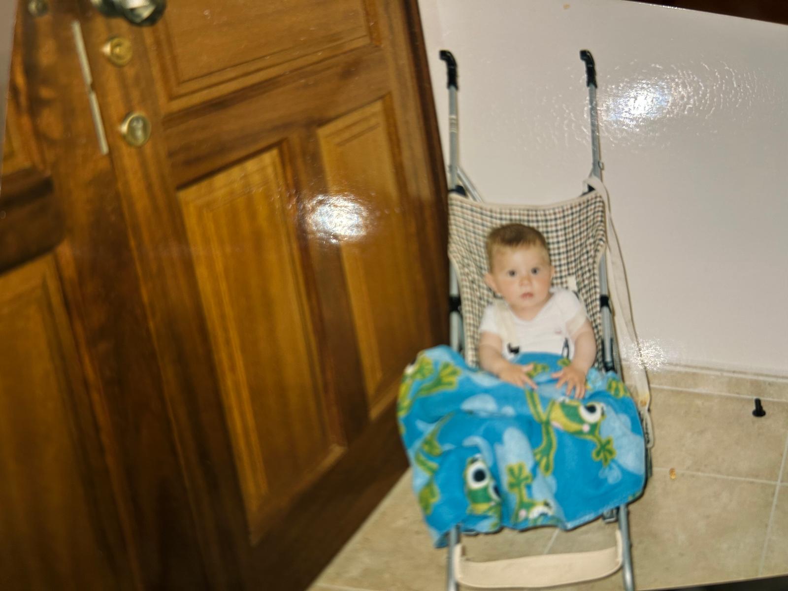 Chris at Feeding Time